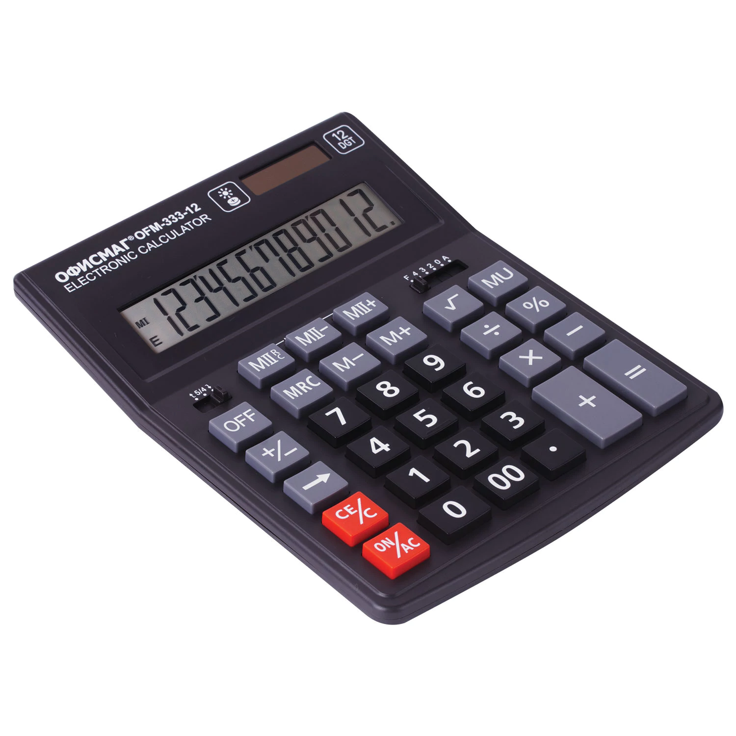 Калькулятор ОФИСМАГ 12 разрядов OFM-333-12